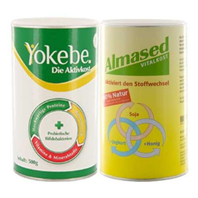Almased Vitalkost + Yokebe Classic, Gratisversand