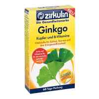 Zirkulin Ginkgo-tabletten
