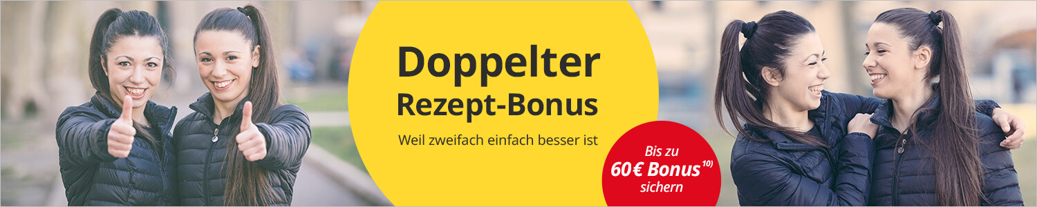 Doppelter Rezept-Bonus