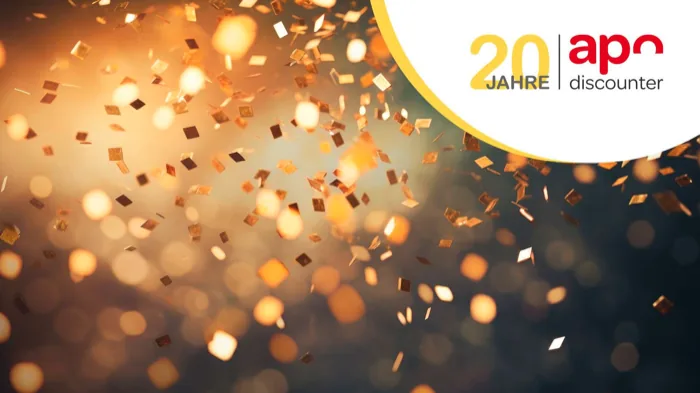 apodiscounter 20-jähriges Jubiläum