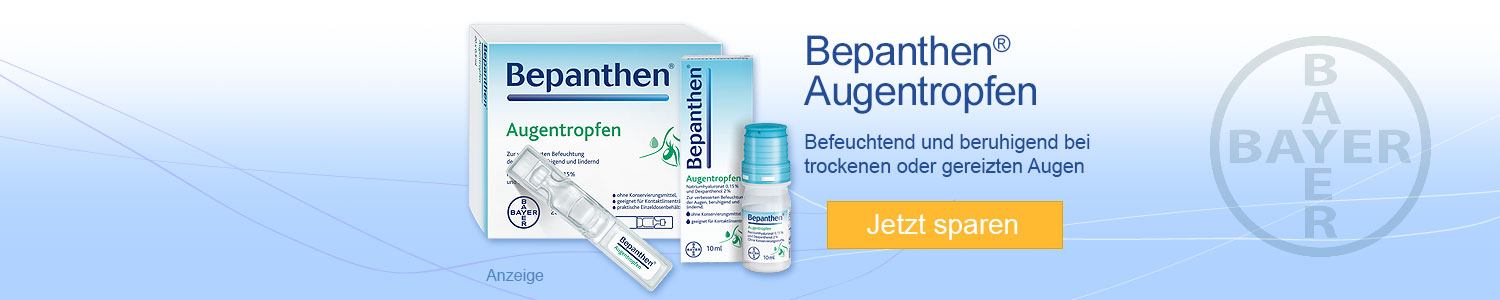 Bepanthen Augentrofen - bei trockenen oder gereizten Augen
