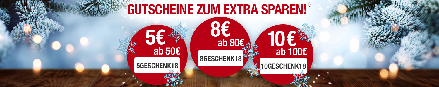 Gutschein Weihnachten Extra Sparen Aktion