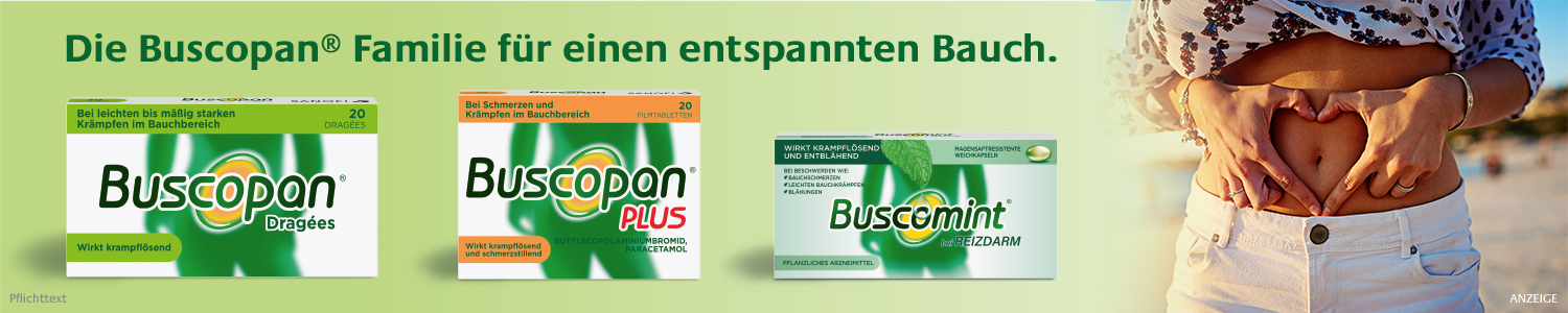 Buscopan Ihr Spezialist Bei Schmerzen Und Krampfen Im Bauch Online Apotheke Apodiscounter