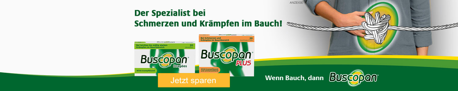 Jetzt günstig online Buscopan kaufen!