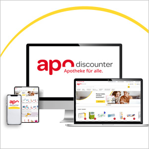 Schnell und sicher einkaufen mit Smartphone und Pad Verschiedene Mobilgeräte mit der apo-discounter.de App