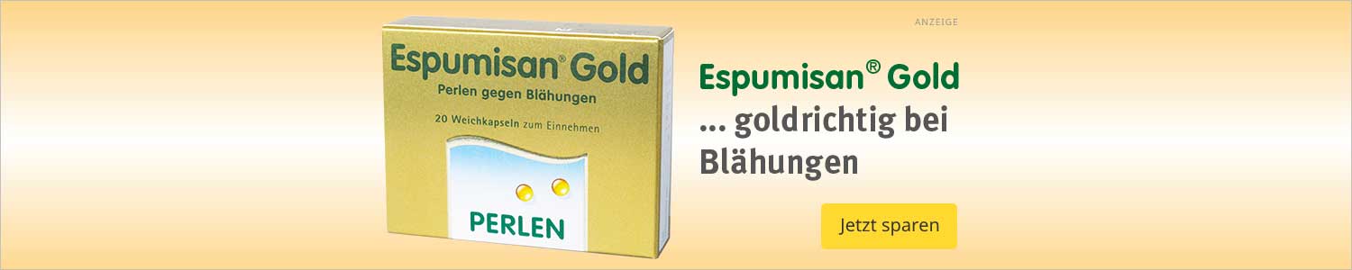 Espumisan von Berlin Chemie - Goldrichtig bei Blähungen
