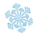 Dekobild - Schneeflocke