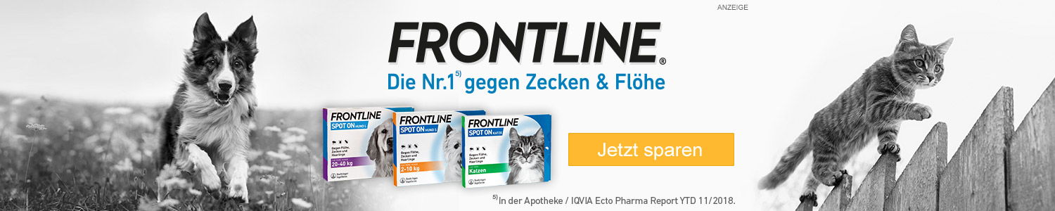 Jetzt Frontline Spot on günstig online kaufen!