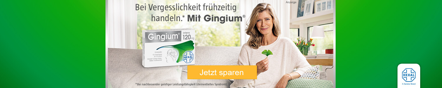 Jetzt Gingium intens günstig online kaufen!