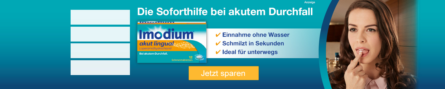 Jetzt Imodium akut lingual günstig online kaufen!