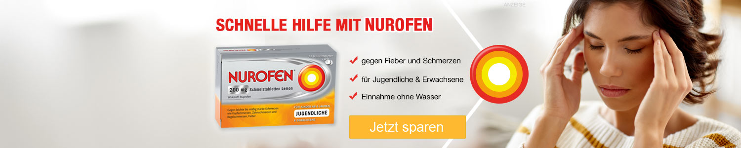 Jetzt Nurofen günstig online kaufen!