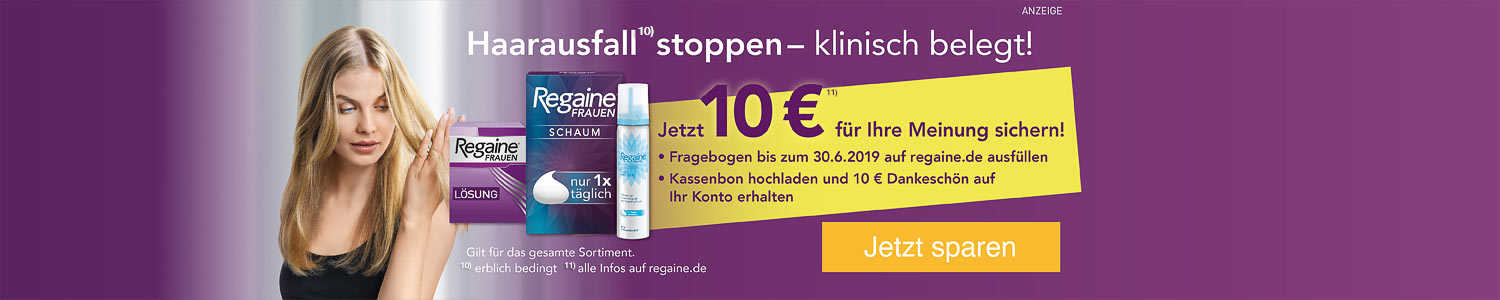 Jetzt Regaine günstig online kaufen!