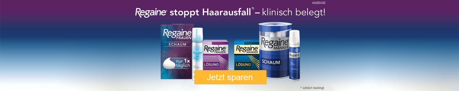 Jetzt Regaine günstig online kaufen!