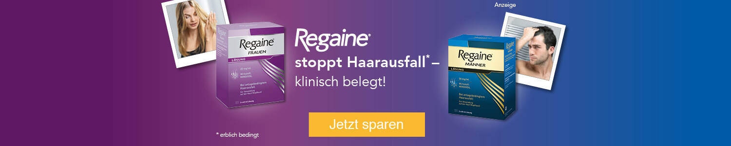 jetzt Regaine-Produkte günstig online kaufen!