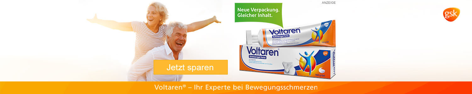 Jetzt günstig online Voltaren kaufen!