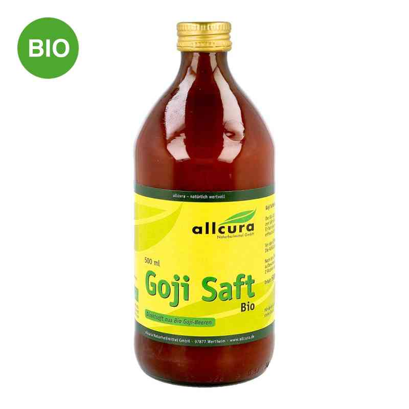 Goji Saft Bio 500 ml von allcura Naturheilmittel GmbH PZN 00321483