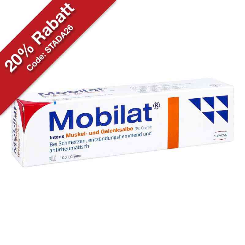 Mobilat Intens Muskel- und Gelenksalbe 3% Creme 100 g von STADA Consumer Health Deutschland GmbH PZN 00412493
