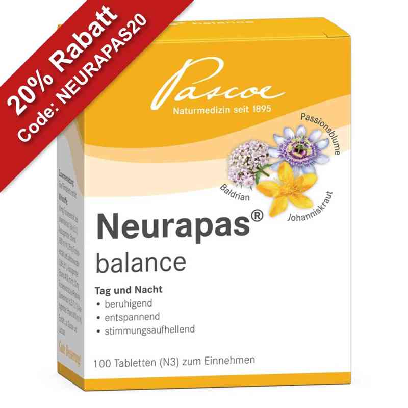 Neurapas balance 100 stk von Pascoe pharmazeutische Präparate GmbH PZN 01498143