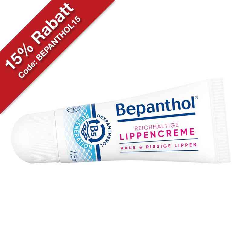 Bepanthol Reichhaltige Lippencreme für raue, rissige Lippen 7.5 g von Bayer Vital GmbH PZN 01578652