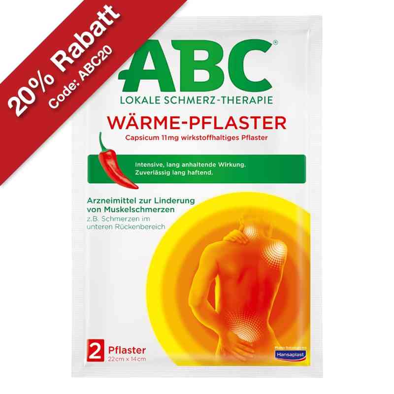 ABC Wärme-Pflaster Capsicum  2 stk von Beiersdorf AG PZN 02295643