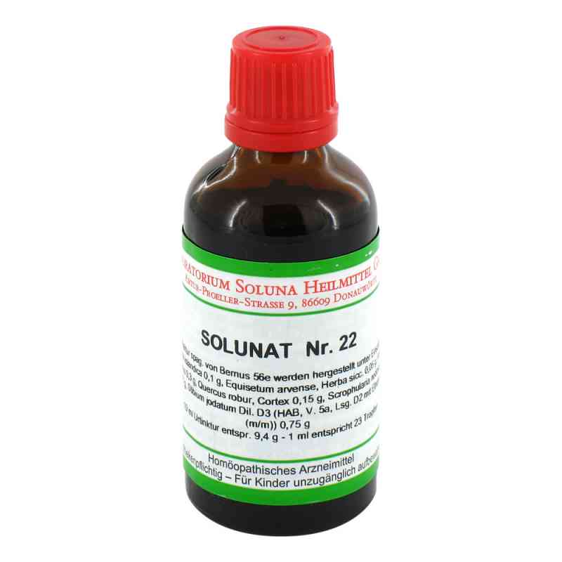 Solunat Nummer 22 Tropfen 50 ml Erfahrungen - apodiscounter