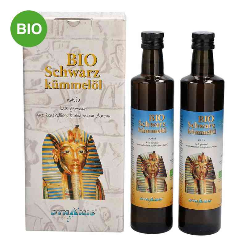 Dynamis Ägyptisches Schwarzkümmelöl Bio kaltgepresst 1000 ml von Dynamis Gesundheitsprod.Vertr.GmbH PZN 03087970