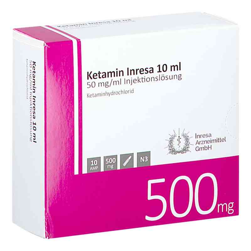 Ketamin Inresa 10 ml 500 mg Injektionslösung 10X10 ml, image size:800x800
