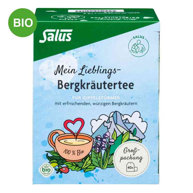 Mein Lieblings-bergkräuter-tee Bio Salus Fbtl. 40 stk von SALUS Pharma GmbH PZN 04804020