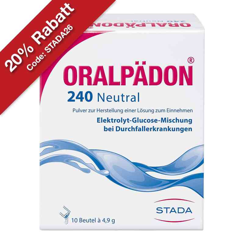 Oralpädon 240 Neutral Elektrolytepulver 10 stk von STADA Consumer Health Deutschland GmbH PZN 04827771