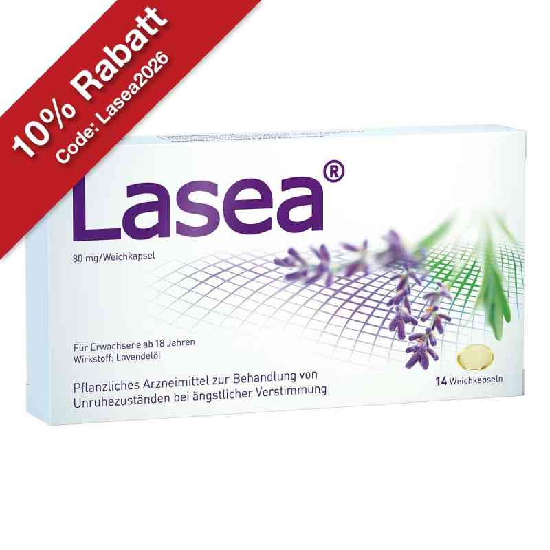 Lasea Weichkapseln bei innerer Unruhe 14 stk von Dr.Willmar Schwabe GmbH & Co.KG PZN 05489603