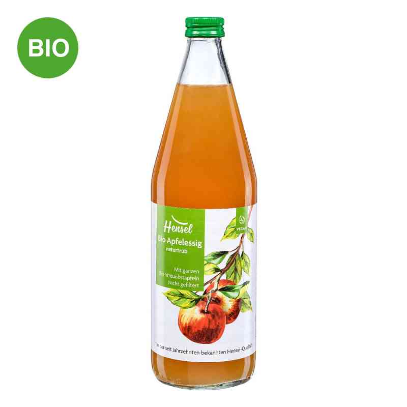 Hensel Apfelessig naturtrüb bio 750 ml von SALUS Pharma GmbH PZN 06078670