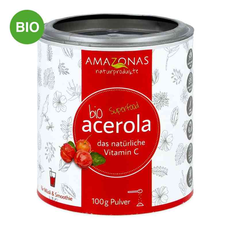 Acerola 100% Bio Pur nat.Vit.C Pulver 100 g von AMAZONAS Naturprodukte Handels GmbH PZN 06632586