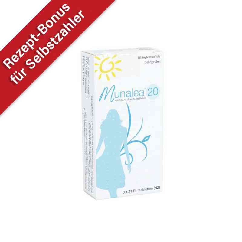 Munalea 20 0,02mg/0,15mg 3X21 stk von HORMOSAN Pharma GmbH PZN 07211467