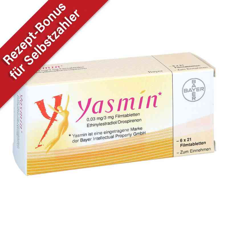 Yasmin Filmtabletten 6X21 stk von kohlpharma GmbH PZN 07350097