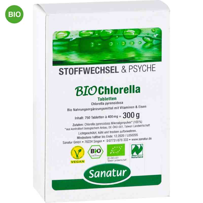 Biochlorella Pyren Sanatur Tabletten 750 stk von Sanatur GmbH PZN 07366483