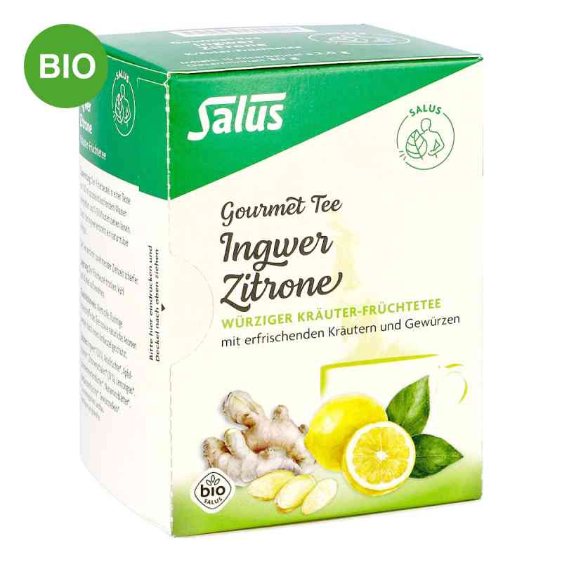 Ingwer Zitrone Tee Salus Filterbeutel 15 stk von SALUS Pharma GmbH PZN 07782069