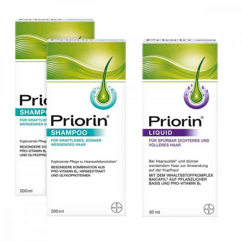 2x Priorin Shampoo Priorin Liquid Pumplosung 1 Pck