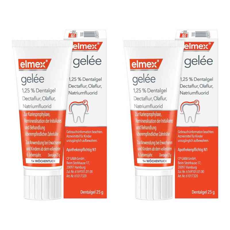 elmex gelée Fluorid Zahngel 2x 25 g online kaufen