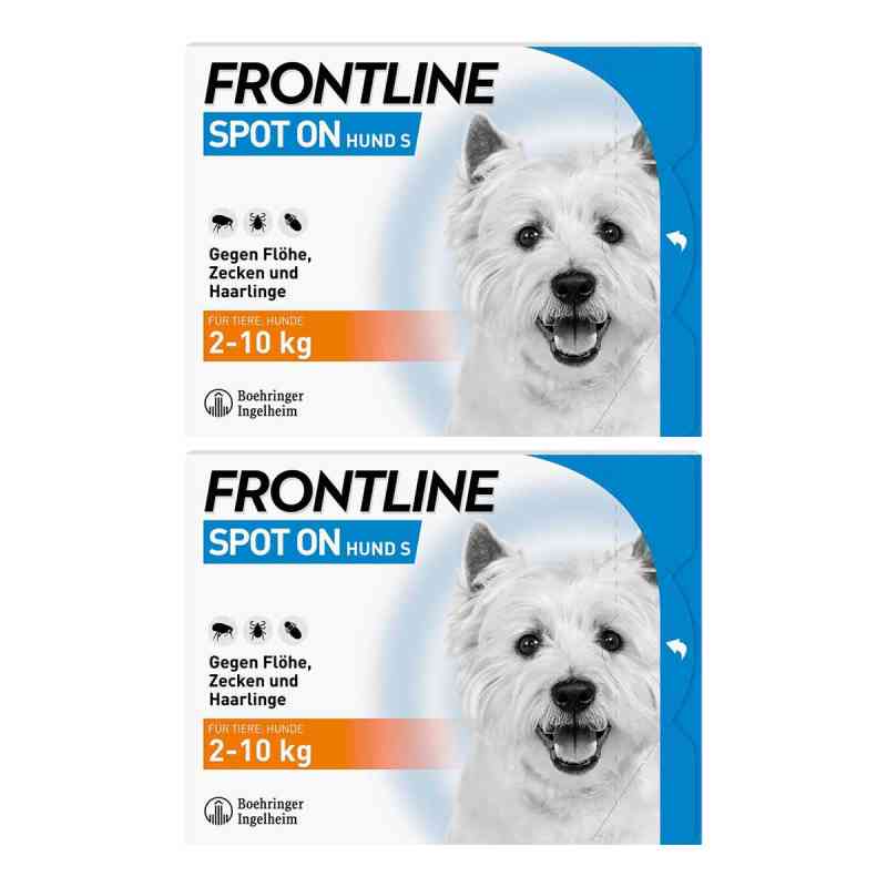 FRONTLINE SPOT ON Hund gegen Zecken Flöhe & Haarlinge 210 kg 2x6 stk