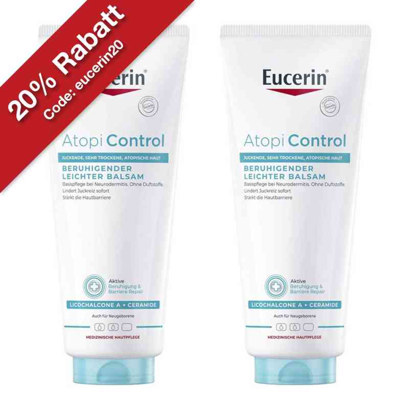 Eucerin Atopicontrol Balsam 2x400 ml von Beiersdorf AG Eucerin PZN 08108416