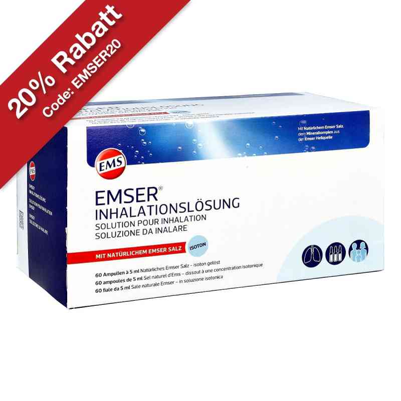 Emser Inhalationslösung  60 stk von Uriach Germany GmbH PZN 08491730