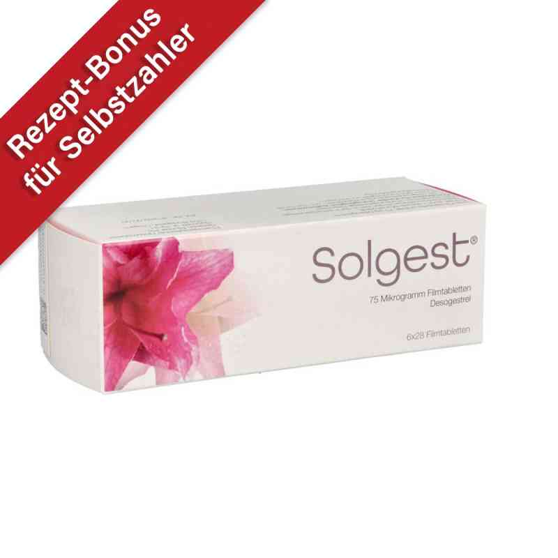 Solgest 75 Mikrogramm Filmtabletten 168 stk von Gedeon Richter Pharma GmbH PZN 08557937