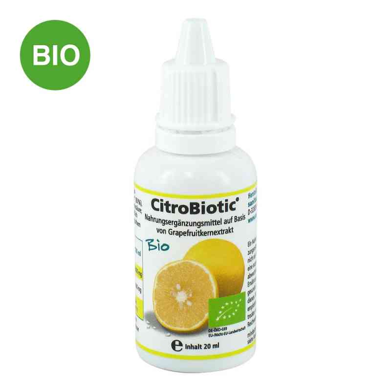 Citrobiotic Lösung 20 ml von SANITAS GmbH & Co. KG PZN 08648491