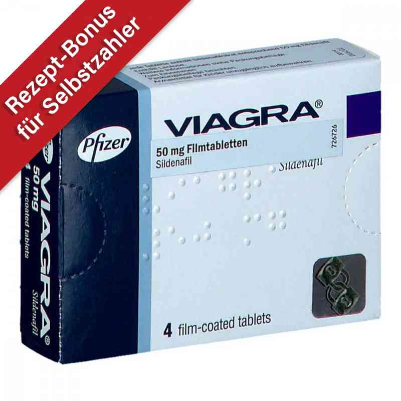 VIAGRA 50mg 4 stk von EMRA-MED Arzneimittel GmbH PZN 08844269