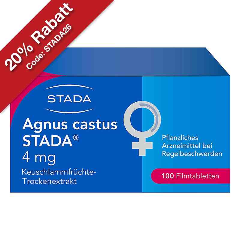 Agnus castus STADA Tabletten bei Regelschmerzen 100 stk von STADA Consumer Health Deutschland GmbH PZN 08865478