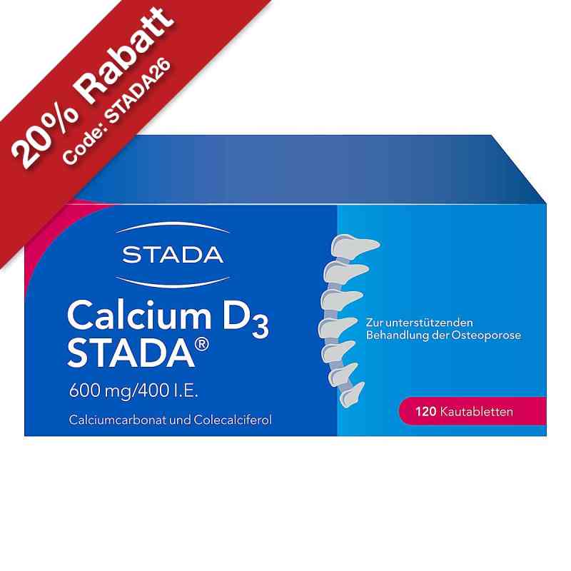 Calcium D3 STADA 600 mg / 400 i.E. 120 stk von STADA Consumer Health Deutschland GmbH PZN 09234314