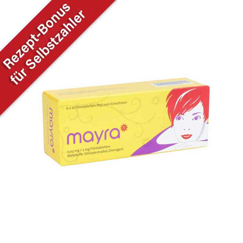 Mayra 0,03mg/2mg 6X21 stk von Exeltis Germany GmbH PZN 09278352