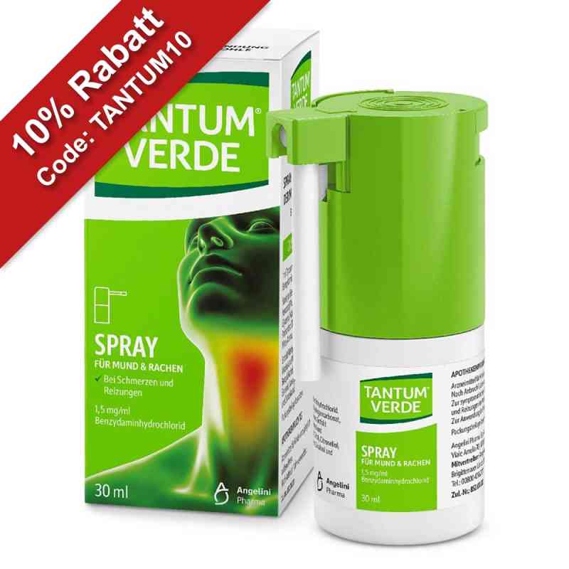 TANTUM VERDE® Spray 30 ml von Angelini Pharma Deutschland GmbH PZN 11104004