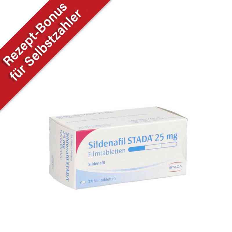 Sildenafil STADA 25mg 24 stk von STADAPHARM GmbH PZN 11123444