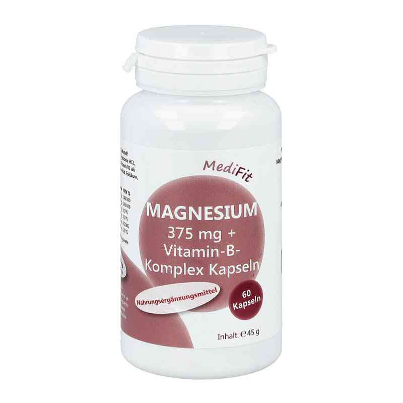 Magnesium 375 mg+Vitamin Bkomplex Kapseln 60 stk